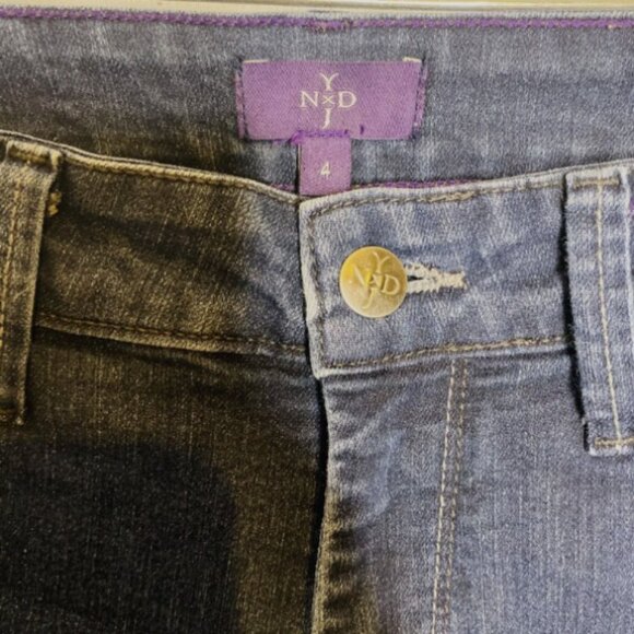 NYDJ Ankle Jeans 4 Cut 55806J Style M10A33TR - Picture 4 of 4